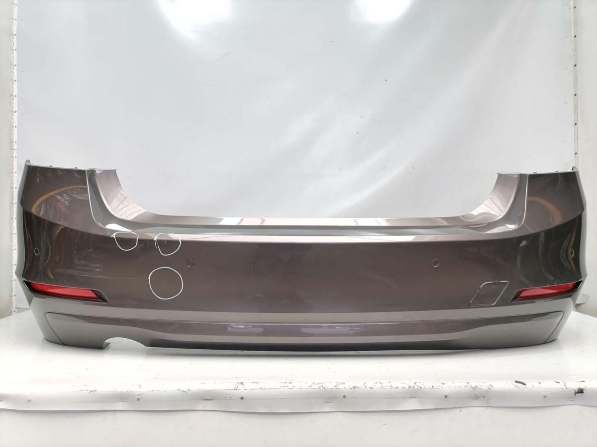 BMW F30 original Sto&szlig;stange Stossf&auml;nger hinten Havannamet. braun A17 Limousine Bj.2012